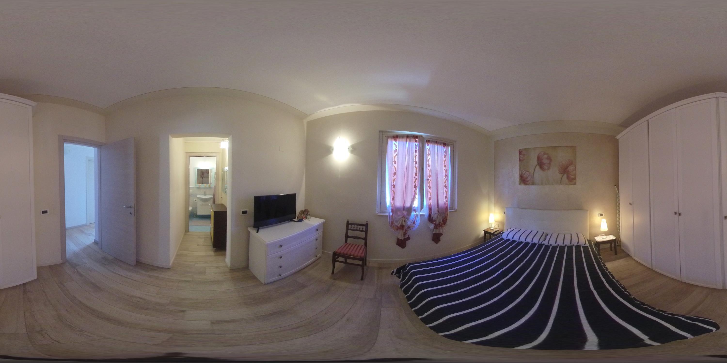 Camera 360° villa bifamiliare vendita Padenghe